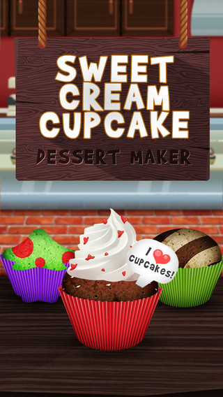 Awesome Sweet Cream Cupcake Dessert Maker