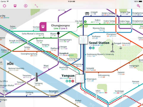 免費下載旅遊APP|Seoul Rail Map app開箱文|APP開箱王