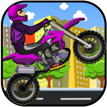 Bike Vs Flying Cop - Motor-cycle Racing in Driving Highway PRO LOGO-APP點子