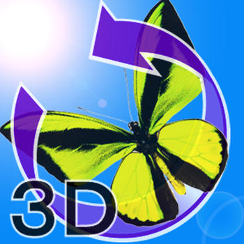 The3D Insects The Beautiful Butterflies for iPhone LOGO-APP點子