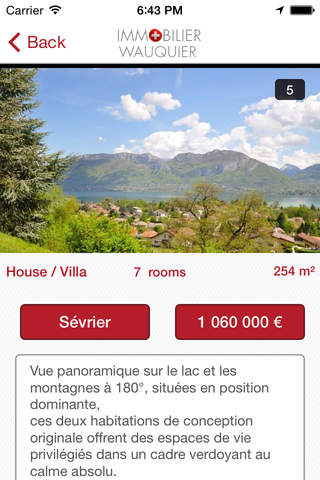 Immobilier Wauquier screenshot 4
