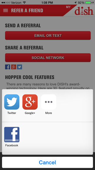 【免費娛樂App】DISH Refer a Friend-APP點子