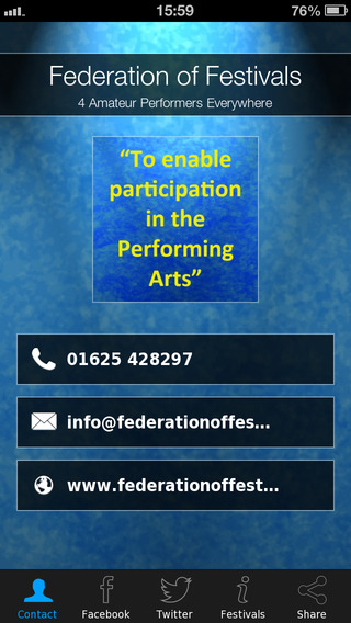 Federation of Festivals