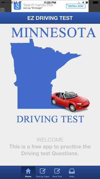 Minnesota Basic Driving Test