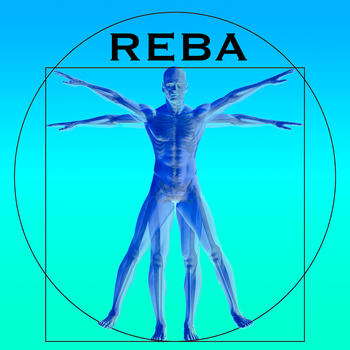 REBA Ergonomic Analysis  - Get REBA Score instantly, within seconds! - Musculoskeletal injury risk calculator LOGO-APP點子