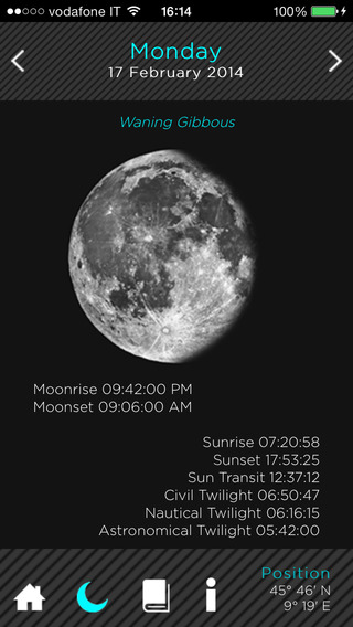 【免費教育App】Moon Calendar, the Daily Lunar Almanac-APP點子