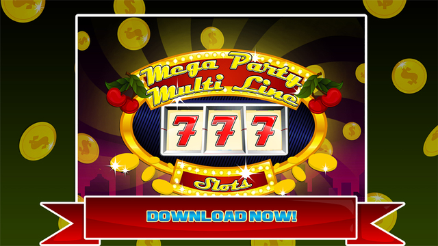 【免費遊戲App】Mega Party Multi Line Slots - Casino Machine Win Big Vegas-APP點子