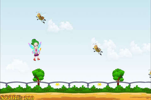 A Flutter Fairy - A Cute Sprite Flying Game screenshot 2