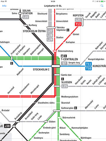 免費下載旅遊APP|Transit Map Stockholm (SL) app開箱文|APP開箱王
