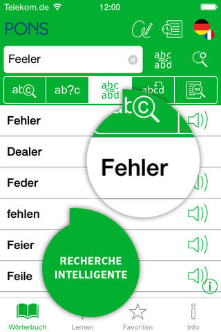 Wörterbuch Französisch - Deutsch BASIS von PONS screenshot 4