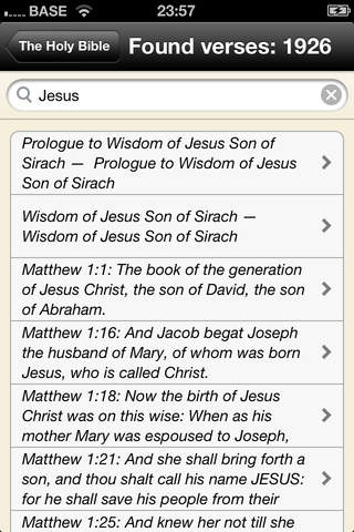 Holy Bible (The Classic King James Version) screenshot 4