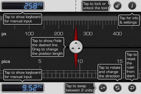 Ruler 2: mm Measuring Tape screenshot 2