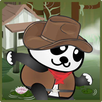 Panda Adventures - Run across the forrest - Free Kid Game LOGO-APP點子