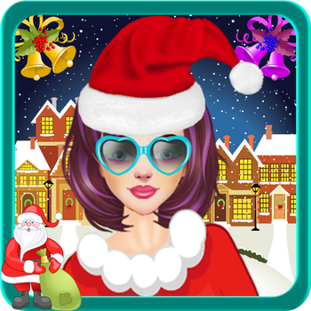 Christmas Spa Salon - Princess Beauty Dress up, Makeup, Makeover, Fashion, Dress,Design Free Fun Hot Top Best Game For Kids Girls Boys LOGO-APP點子