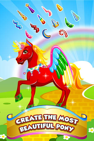 A Pony Resort - Little Pet Care Rainbow Spa Makeover Magic screenshot 4
