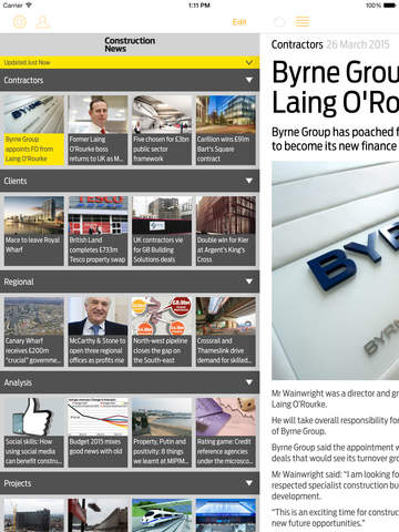 【免費新聞App】Construction News-APP點子