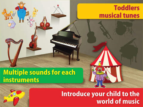 免費下載遊戲APP|Toddlers musical tunes - an interactive musical toy with HD instrument sounds,games and rhymes app開箱文|APP開箱王