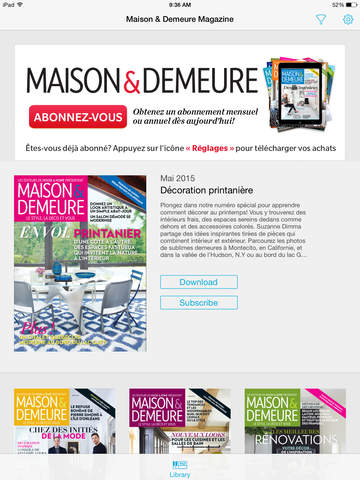 【免費生活App】Maison & Demeure Magazine-APP點子