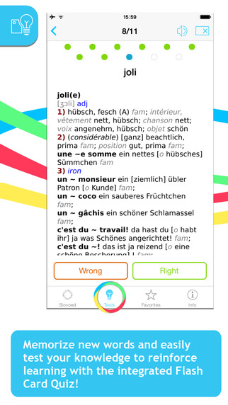 【免費書籍App】French <-> German Slovoed Deluxe talking dictionary-APP點子