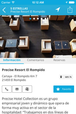 Huelva App Guía de ciudad Guía de Huelva Restaurantes Hoteles Ocio Tiendas screenshot 4