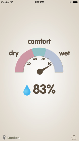 【免費天氣App】Hygrometer - Check your humidity-APP點子