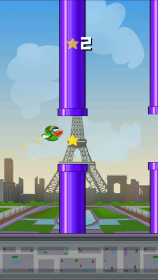 【免費遊戲App】The Impossible Flappy Game - The Adventure of a Tiny Bird-APP點子