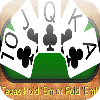 Texas Hold 'em or Fold 'em - Poker Trainer LOGO-APP點子