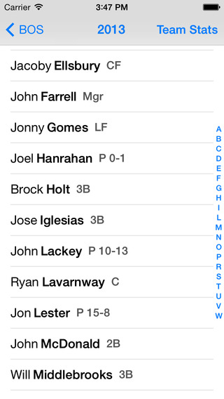 【免費運動App】Baseball Statistics 2015 Edition-APP點子