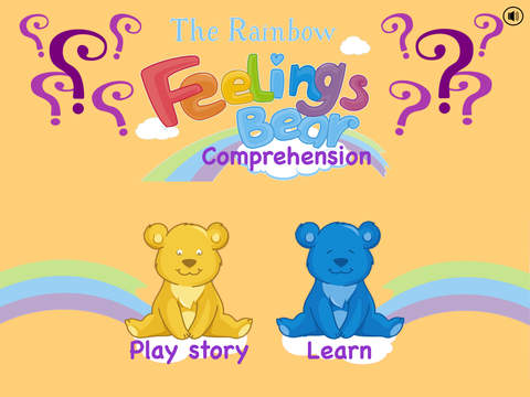 Advanced Comprehension with the Rainbow Feelings Bear
