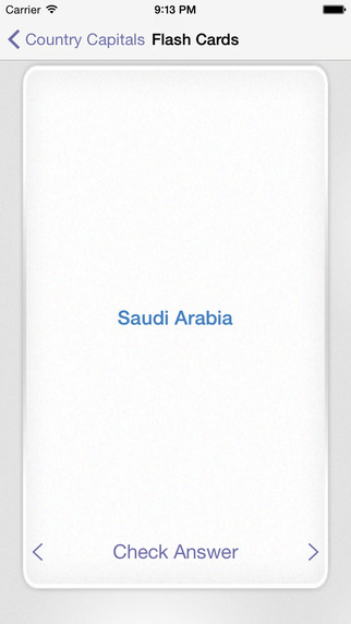 【免費教育App】Country Capitals --APP點子