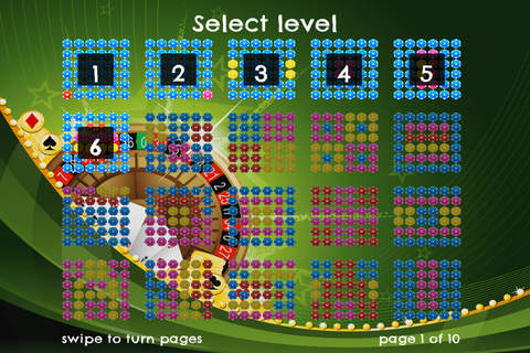 Mental Chips - HD - PRO - Shift Rows And Match Poker Chips Puzzle Game screenshot 2