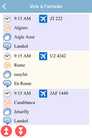 Aéroport de Paris-Orly Flight Status screenshot 3
