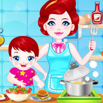 Baby Lulu Help Mommy to Cook LOGO-APP點子