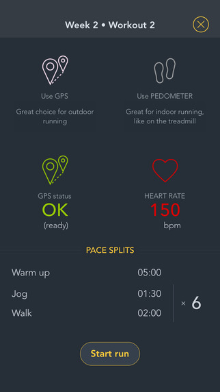 【免費健康App】Run 5k - Couch to 5k running plan (GPS & Pedometer)-APP點子