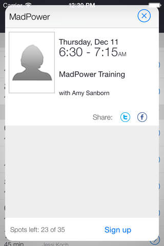 MadPower Training screenshot 2