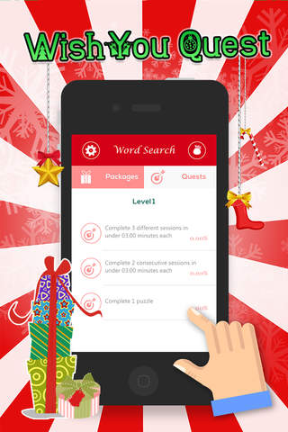 Word Search Merry Christmas X’Mas – “Super Classic Wordsearch Puzzle Games” screenshot 4