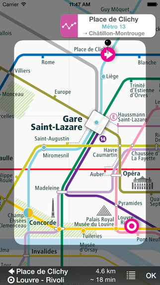 【免費旅遊App】Paris Rail Map-APP點子