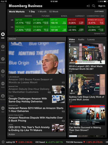 【免費財經App】Bloomberg Business for iPad-APP點子