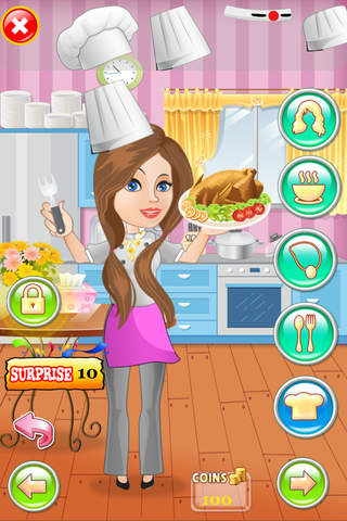 #1 Mama Diner Chef Dress-Up : Happy Dinner Baking Time PRO screenshot 3