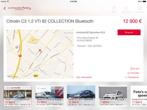 【免費工具App】Occasions Citroën Select Netherlands HD-APP點子