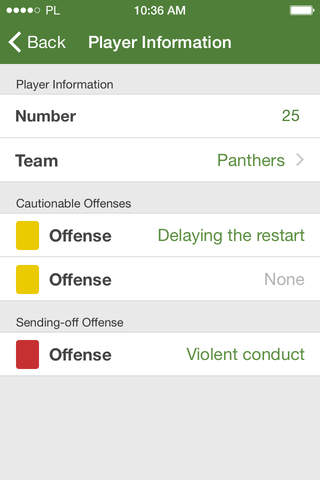 Pocket Linesman - Referee Wallet for Soccer / Football. screenshot 4