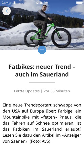 【免費新聞App】Anzeiger von Saanen-APP點子