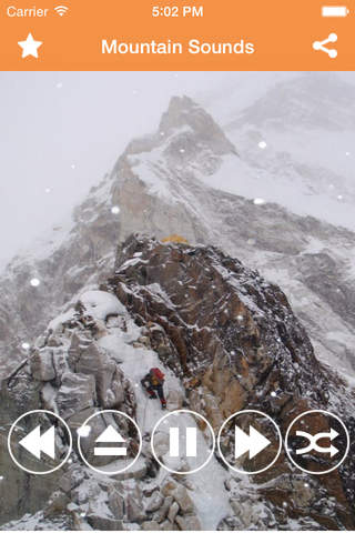 Mountain Sounds Relax and Sleep-A mind theapy app screenshot 4