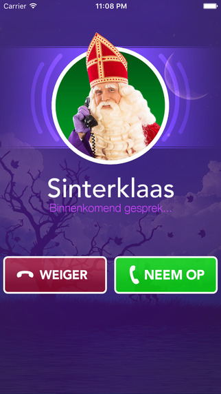 Bellen met Sinterklaas - voicemail van de Sint