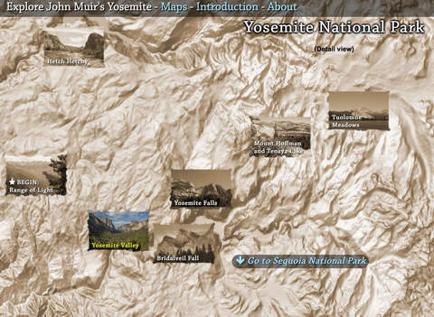 Explore John Muir's Yosemite screenshot 2