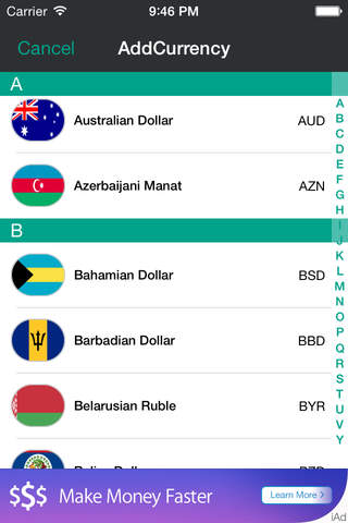 My Currencies screenshot 2
