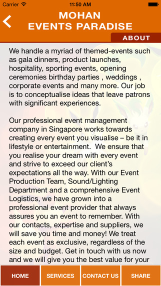 【免費商業App】MOHAN EVENTS PARADISE-APP點子