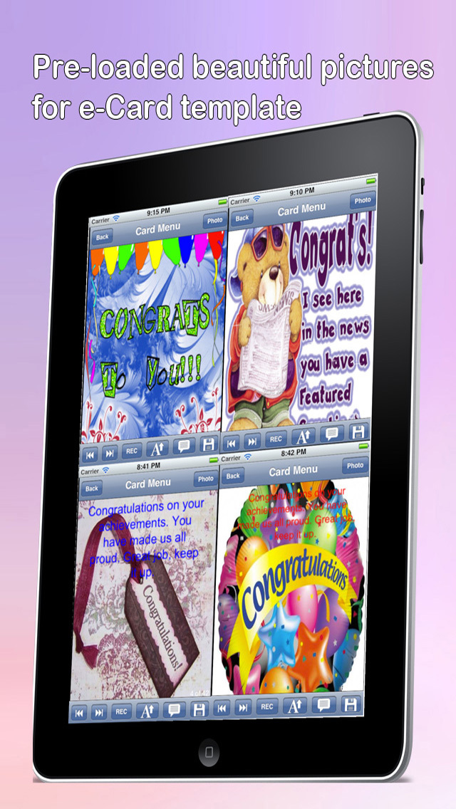 App Shopper Congratulation Cards Maker with Photo Editor