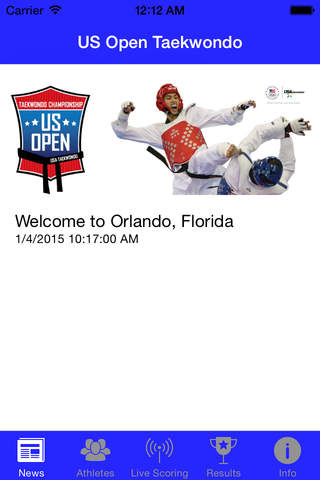 US Open Taekwondo screenshot 3