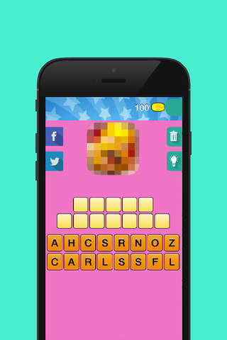 The Big Icon Quiz - Guess the app icon from a pixelated image to win coins! screenshot 3